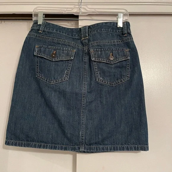 Ann Taylor Denim Skirt Size 6 - Picture 2 of 11